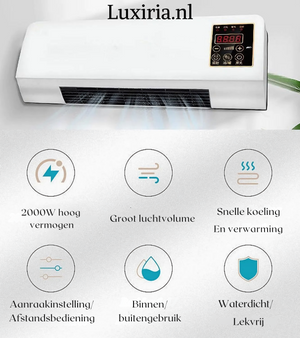 Luxico Dual-Purpose Air Conditioner Fan 1800Watt - Luxiria