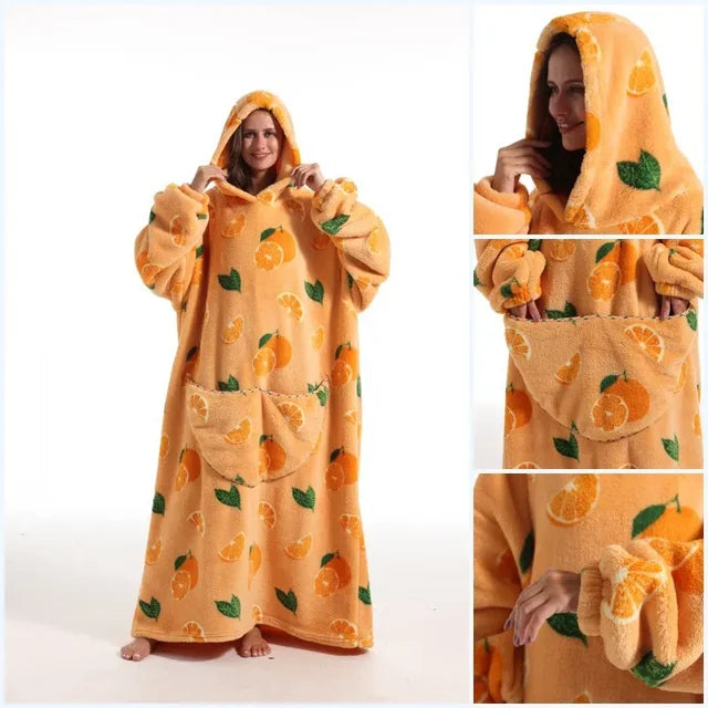 Oversized Trui Deken hoodies