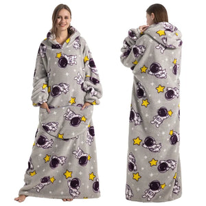 Oversized Trui Deken hoodies